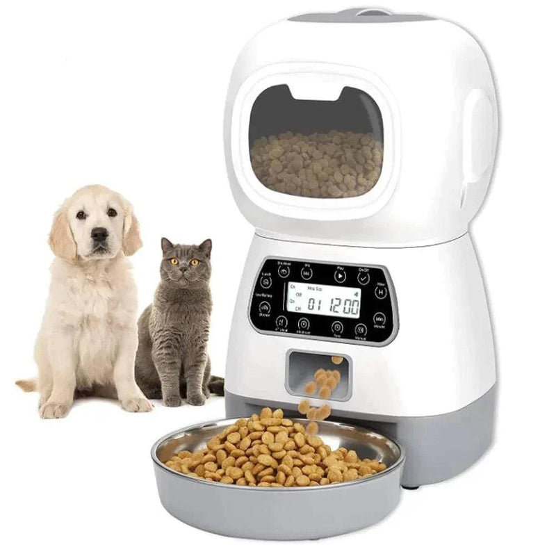 Alimentador Automático para Cães e Gatos - E-commerceBrasil