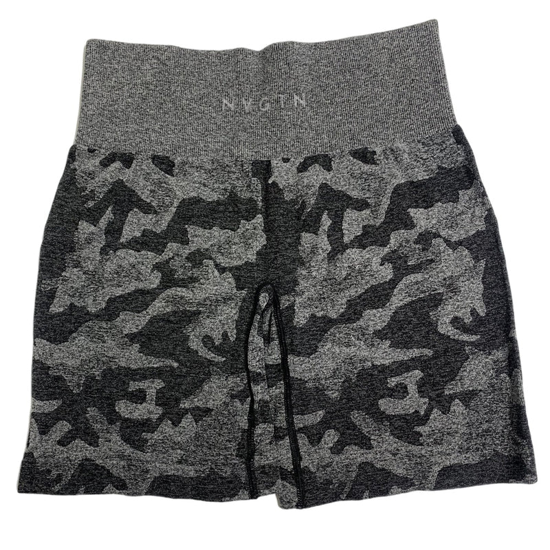 Shorts sem costura camuflado - E-commerceBrasil